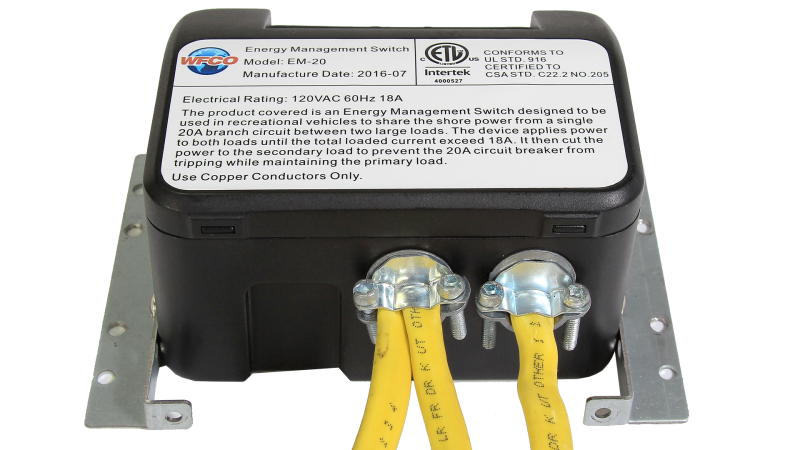 EM-15-20 Energy Management Switch for RVs