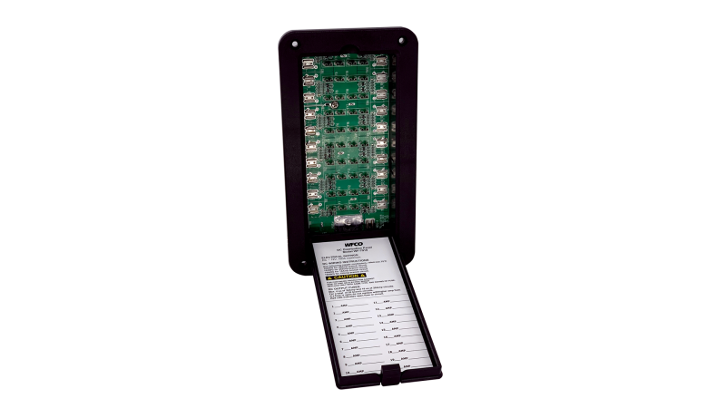 WF-7910 Distribution Panel front, open
